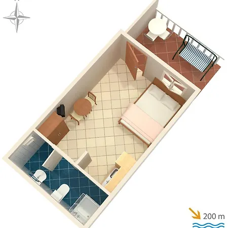 With A Parking Space Baska, Krk - 5450